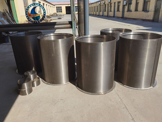 1.5*2mm Vee Wire Stainless Steel 304 Profile Reverse Wedge Screen Pipes High Performance