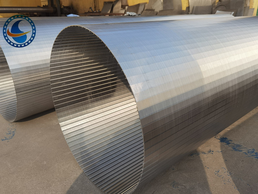 316l Stainless Steel Profile Wire CIQ Rotary Drum Screen Cylinders