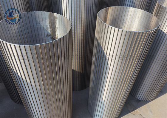 316 Stainless Steel FITO โรตารี่ดรัมสกรีน ยาว 800mm