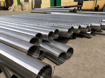 316L 304 321 Stainless Steel Slot Tube สำหรับการกรองน้ำ