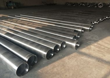 Profile Wire V Wire Slot หน้าจอบ่อน้ำสำหรับการควบคุมทราย