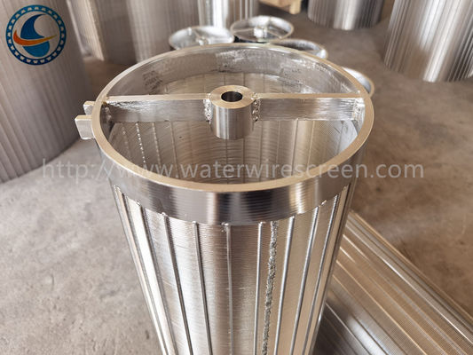 100um Slot Inlet และ Outlet Wire Wrapped Screen Baskets