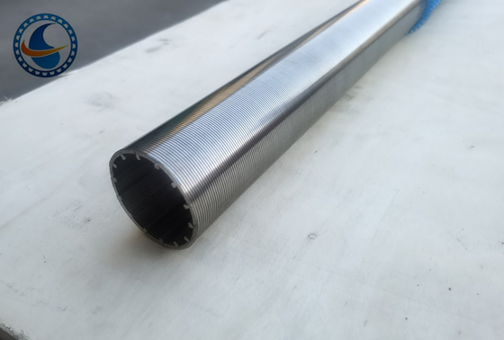 Sus Polished Wedge Wire หน้าจอท่อเพื่อแยกของแข็งของเหลว
