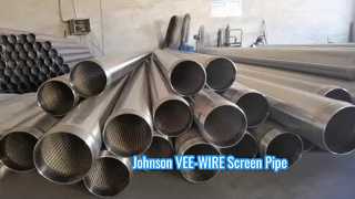 ท่อสกรีน Johnson VEE-WIRE สเตนเลส 100 บาร์