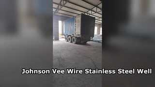 เครื่องกรองบ่อสแตนเลส Johnson Vee Wire