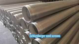 SS304 OD 318mm Water Well Screen สำหรับบ่อแนวนอน