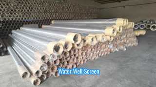 SS304 OD 9-5/8 "เครื่องกรองบ่อน้ำสำหรับควบคุมทราย